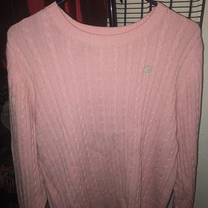 Pink sweater